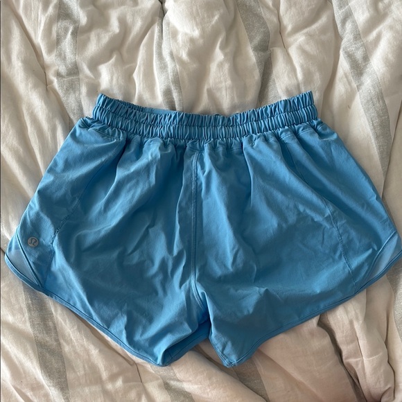 Lululemon Athletica Blue Hottie Hot Shorts - 4” inseam - Picture 3 of 3